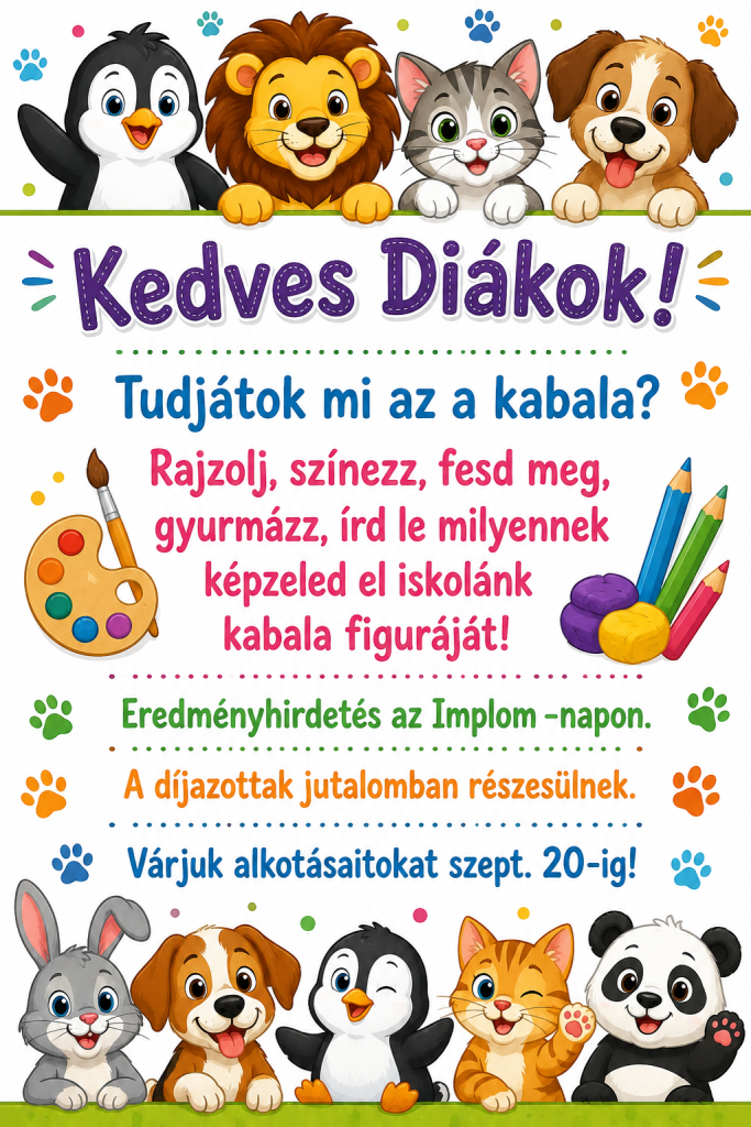 Implom kabala plakát 2026.